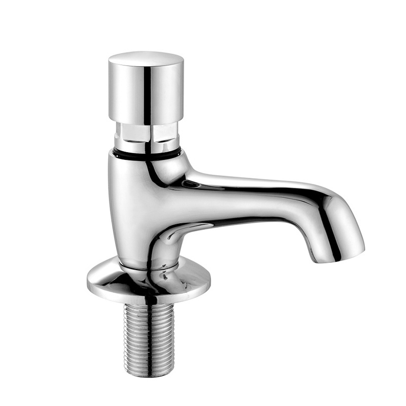 LLAVE CROMADA DOBLE <BR> PARA LAVADERO 1/2" X 3/4" AL MURO